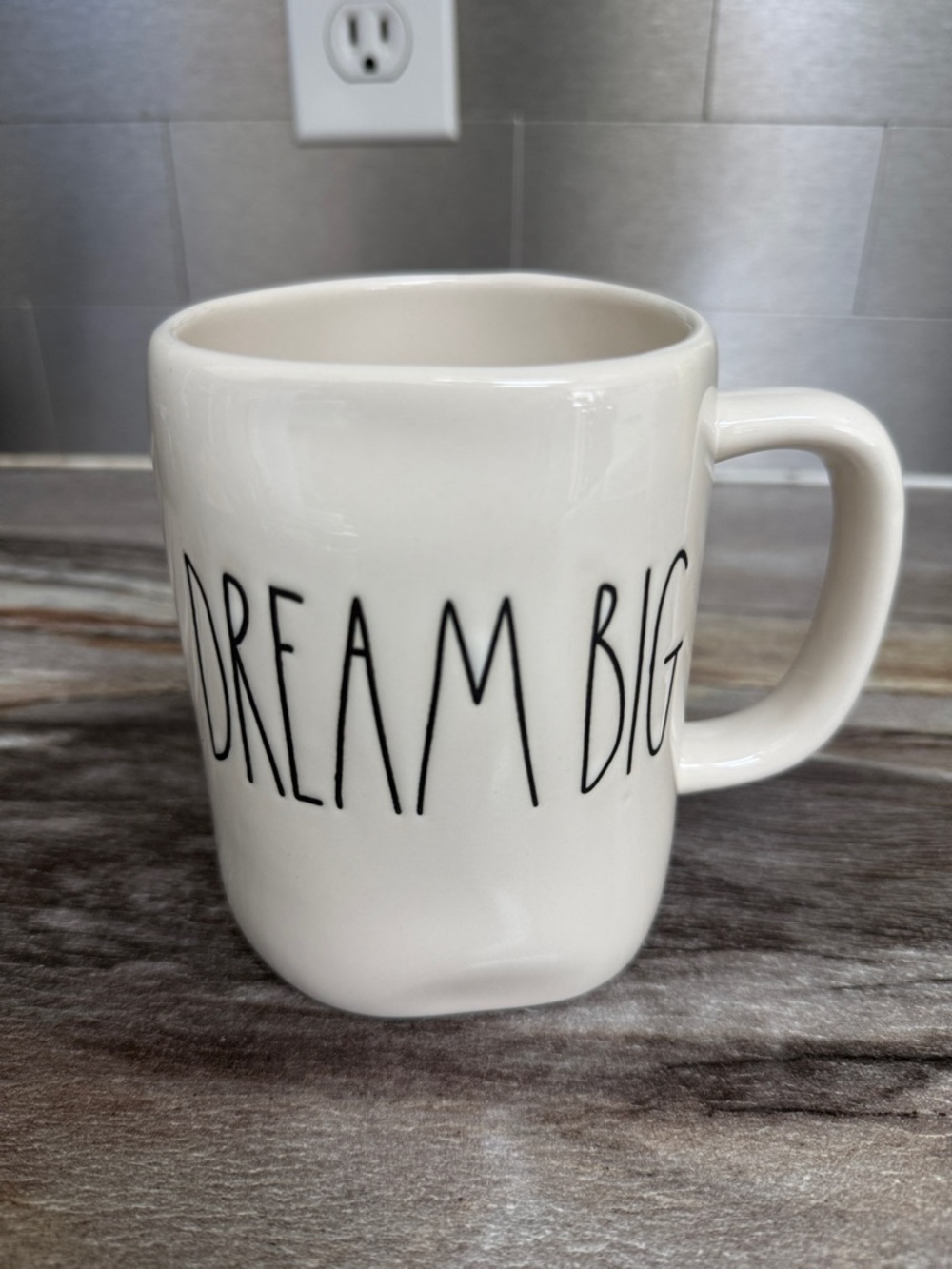 Rae Dunn DREAM BIG mug
